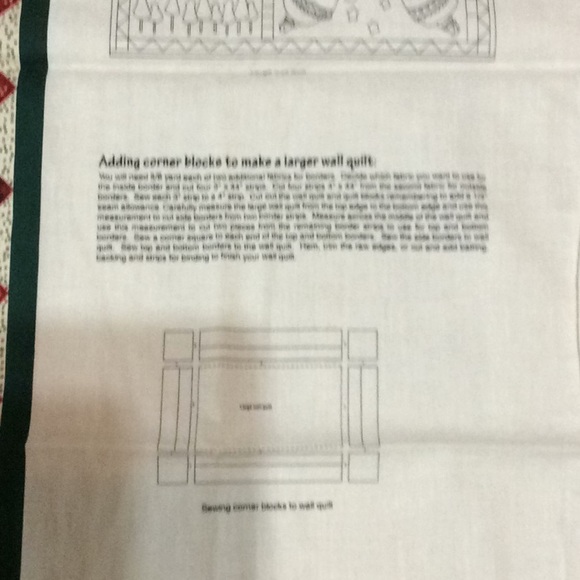 Vintage Starlight Angels Wall Quilt - Picture 4 of 6